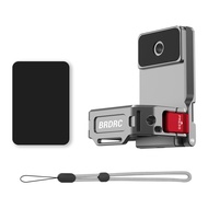 BRDRC Multi-Function Expansion Magnetic Mount for DJI Osmo Pocket 3Aluminum Alloy BasePocket 3 Quick