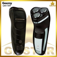 MESIN Geemy GM7300 RECHARGEABLE SHAVER Beard Scissors Machine. Gm 7300
