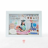 Large A4 3D Photo Scrap Frame Graduation Gift