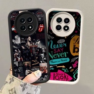 HK-9 Beatles Shockproof Casing for Black and White Silicone Realme Narzo C65 12X 12 70Pro5G 70 13 Pl