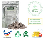 10 pcs Silvafert Tablet 15-15-20 Slow Release Fertilizer