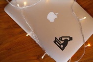 Decal Sticker Macbook Apple Stiker Mircoscope Biologi Laptop