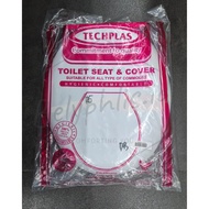 Techplas Toilet Cover | Universal Toilet Lid | Toto Model Toilet Seat Cover | Soft Closing Toilet Co