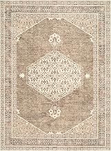 Livabliss x Becki Owens Lila Traditional Area Rug, 2'7" x 7'3", Light Brown