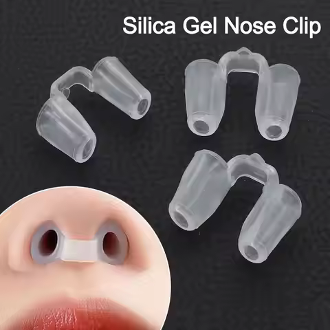 Rhinoplasty Silica Gel Nose Clip Postoperative Clear Crooked Nose Correction Fixator Silicone Shapin