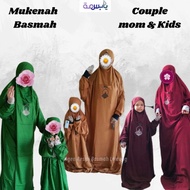 Mukenah Couple Terusan Hadramaut | Mukenah Ibu &amp; Anak(',')