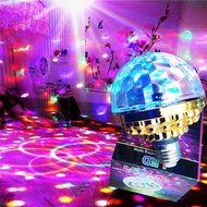 E27 LED Bulb Colorful Auto Rotating DJ Disco Party Lamp 6W Fairy Lights RGB LED Stage Light