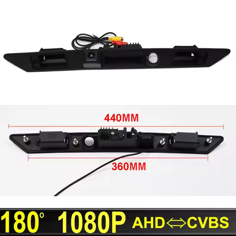 180 Degree 1920x1080P AHD Special Vehicle Car Backup Parking Rear View Camera for Audi A3 A4 A5 A6 B