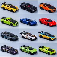 Diecast Car Chevrolet Camaro /BMW M4 Ford Mustang Porsche AMG GTR Miniature Car GT Sport Recing Die-