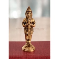 Indian Statue/Indian Sculptures/Hindu God/Hanuman/Anjeeneya/Anjeenaya/Brass