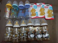 NUK - Premium Choice+ PCH 300mL寬口 6個PPSU奶瓶, 4個玻璃奶瓶