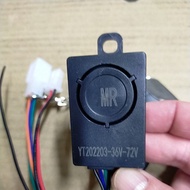 Taiwan Shipment Electric Vehicle 36-72V Universal Keyless Lock Motor With Remote Key Burglarm alarm 