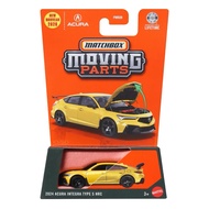 Matchbox 2026 Moving Parts Mix B - 2024 Acura Integra Type S HRC (DE 5)(Yellow) (Kuning)