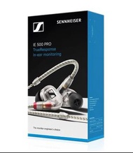 全新行貨24個月保養 Sennheiser IE500 PRO 耳機 透黑/透明 2色