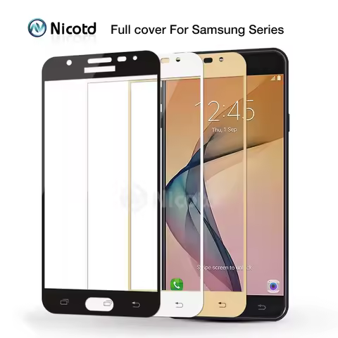 Full Cover Tempered Glass for Samsung Galaxy J5 J7 Prime C5 C7 S6 S7 C5000 Screen Protector Film For