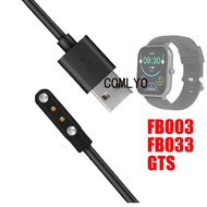 For GOOJODOQ FB003 FB033 GTS Smart Watch Charger Cable Magnetic Charging USB Line Cord Watch Accesso
