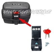 1SET-2PCS KUNCI KEY & LOCK FOR GSB TOP BOX 37L / 47L ACCESSORIES