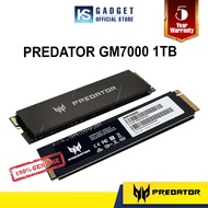 ACER Predator GM7000 PCie 4.0 M.2 SSD with Heatsink 7400MB/s 1TB