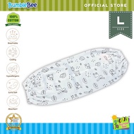 Bumble Bee Kids Bolster Case - L Size (Premium Cotton Jersey Knit)