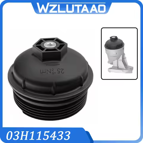 03H115433 Oil Filter Housing Cover For VW Atlas CC Passat Touareg 3.0L 3.6L 2012-2022