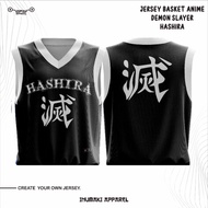 Demon Slayer Anime Cosplay Custom Basketball Jersey - Hashira Can Free Custom Name, Back Number, Des
