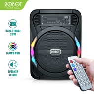 ROBOT Speaker Wireless / Speaker  Bluetooth RB450 / RB490 / RB500 Speaker Bluetooth 5.0 RGB Audio Wi