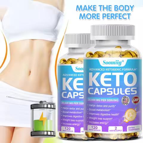 Keto Fat Burning Supplement - Appetite Suppressant, Energy Boost, Nutrition, Digestion, Metabolic Su
