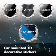 Metal Car Stickers 3D Personality Creative Shielding Scratches Car Logo Stickers Decorations G4W6 Fo