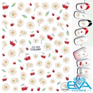3D Nail Sticker Decorated with Flower Pattern CA469