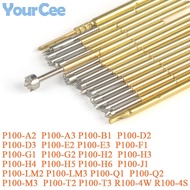 20pcs/10pcs P100 Test Probe Retractable P100-A2 A3 B1 D2 D3 E2 E3 F1 G1 G2 H2 H3 H4 H5 H6 J1 LM2 M3 