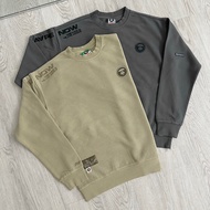 AAPE NOW Retro Washed Ape Monkey University T Sweatshirt MA307