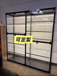 【支持定制】手辦展示櫃#鋼化玻璃展示櫃#透明玻璃防塵櫃玩具樂高櫃