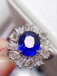 台北奧斯珠寶 斯里蘭卡-無燒藍寶石戒指