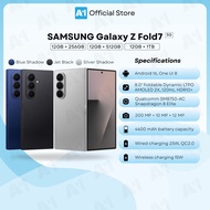 Samsung Galaxy Z Fold7 5G/F966B (12GB+256GB/512GB/1TB) Samsung Malaysia Set