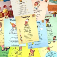[Ready Stock] 54张高清潮玩Twinkletwinkle星星人彩印明信片治愈语录LOMO卡 | 54 High-definition Trendy Twinkletwinkle Star