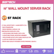 [FREE SHIPPING] ST Rack 19" Wall Mount Server Rack [4U/6U/9U/12U/15U] Perspex (Acrylic) or Perforate