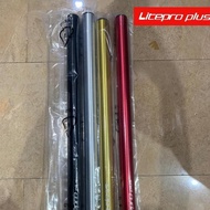 Litepro Plus Seatpost Original 33.9Mm Diamond Model Latest A61 Alloy Light 600Mm Outdoor Handlebar 3