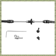 (R Q S E)Metal Front Axle Steel Gear Bridge Kit for  C14 C24 C34 B14 B24 B16 B36 1/16 RC Car Upgrade