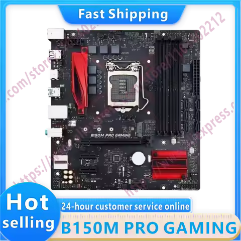 B150M PRO GAMING LGA 1151 B150 4×DDR4 64GB PCI-E 3.0 M.2 USB3.0 HDMI Micro ATX