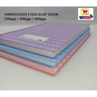HARDCOVER FOOLSCAP BOOK F4 (200PAGES/300PAGES/400PAGES) book cover