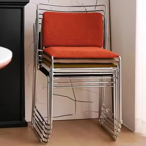 Modern Designer Dining Chairs Vintage Bauhaus Lounge Chair Space-saving Furniture Bedroom Vanity Cha