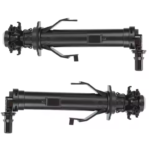 ABS Black Headlight Washer Nozzle for VW Golf 7 2014-2017 5GG 955 965, 5GG955965, 5GG 955 966, 5GG95