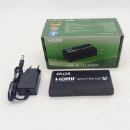Spliter HDMI UHD 4Kx2K 3D 2PORT