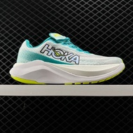 HOKA ONE ONE MACH X ผู้ชายและผู้หญิงรองเท้าวิ่งกันกระแทกมืออาชีพ，รองเท้าผ้าใบ soled หนาระบายอากาศน้ำ