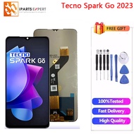 IPARTSEXPERT Original LCD For Tecno Spark Go 2023 BF7n LCD Display Touch Screen Replacement Digitize
