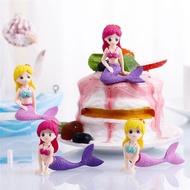 CCM03 Cake Topper Mermaid 3D Putri Duyung Dekorasi Kue Ultah Anak