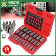 屯團百貨 - 25件套裝 斷頭螺絲取出器(平行進口)