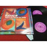 Sandy B-Ain't No Need To Hide Size 12 Inches 2LP PinHaiMusic B116 Shop