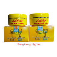 COMBO 2 KEM MỤN NGỪA THÂM MISS WHITE 12G + TẶNG SỮA RỬA MẶT MISS WHITE