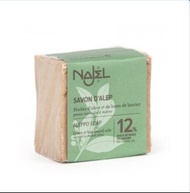 法國品牌 Najel 12%月桂油 + 88% 橄欖油 阿勒坡手工古皂 Aleppo Soap
